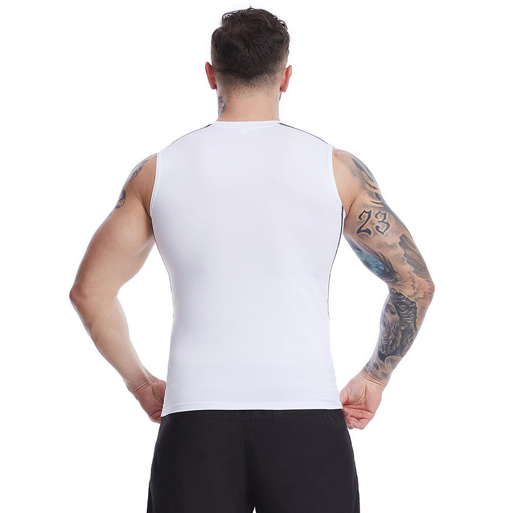 Men's Breathable Quick-Dry Sleeveless Workout Tank Top