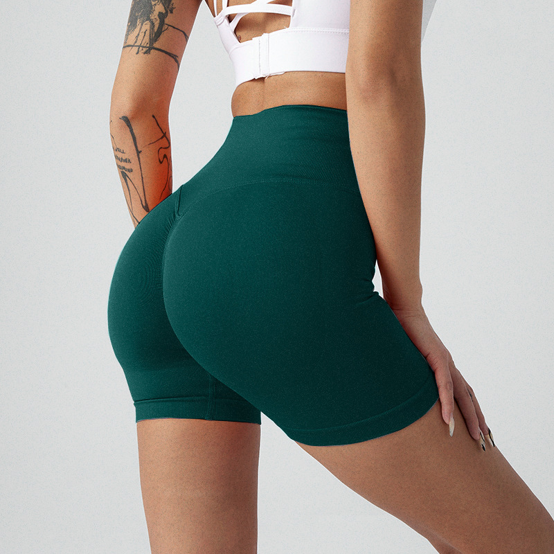 Butt-Lifting High-Waist Yoga Shorts – Quick-Dry Gym Shorts for Women