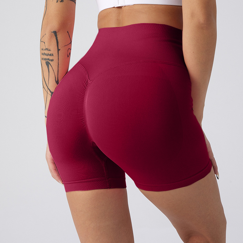 Butt-Lifting High-Waist Yoga Shorts – Quick-Dry Gym Shorts for Women