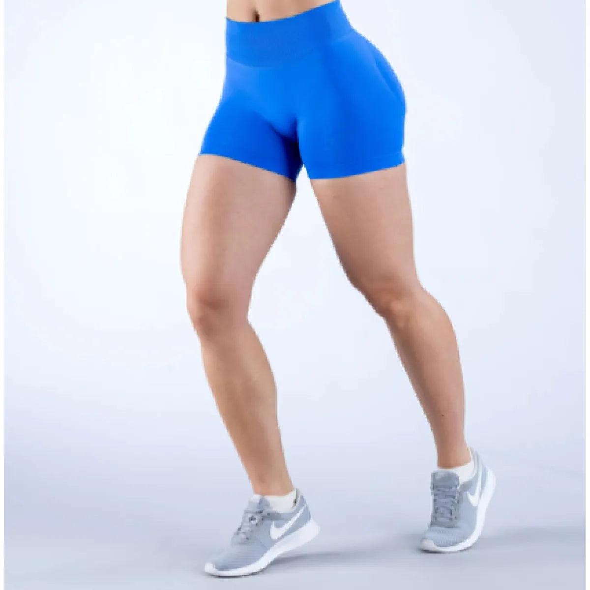 Seamless High-Waist Fitness Yoga Shorts – Butt-Lifting Gym Shorts for Women