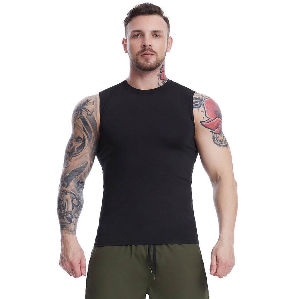 Men's Breathable Quick-Dry Sleeveless Workout Tank Top