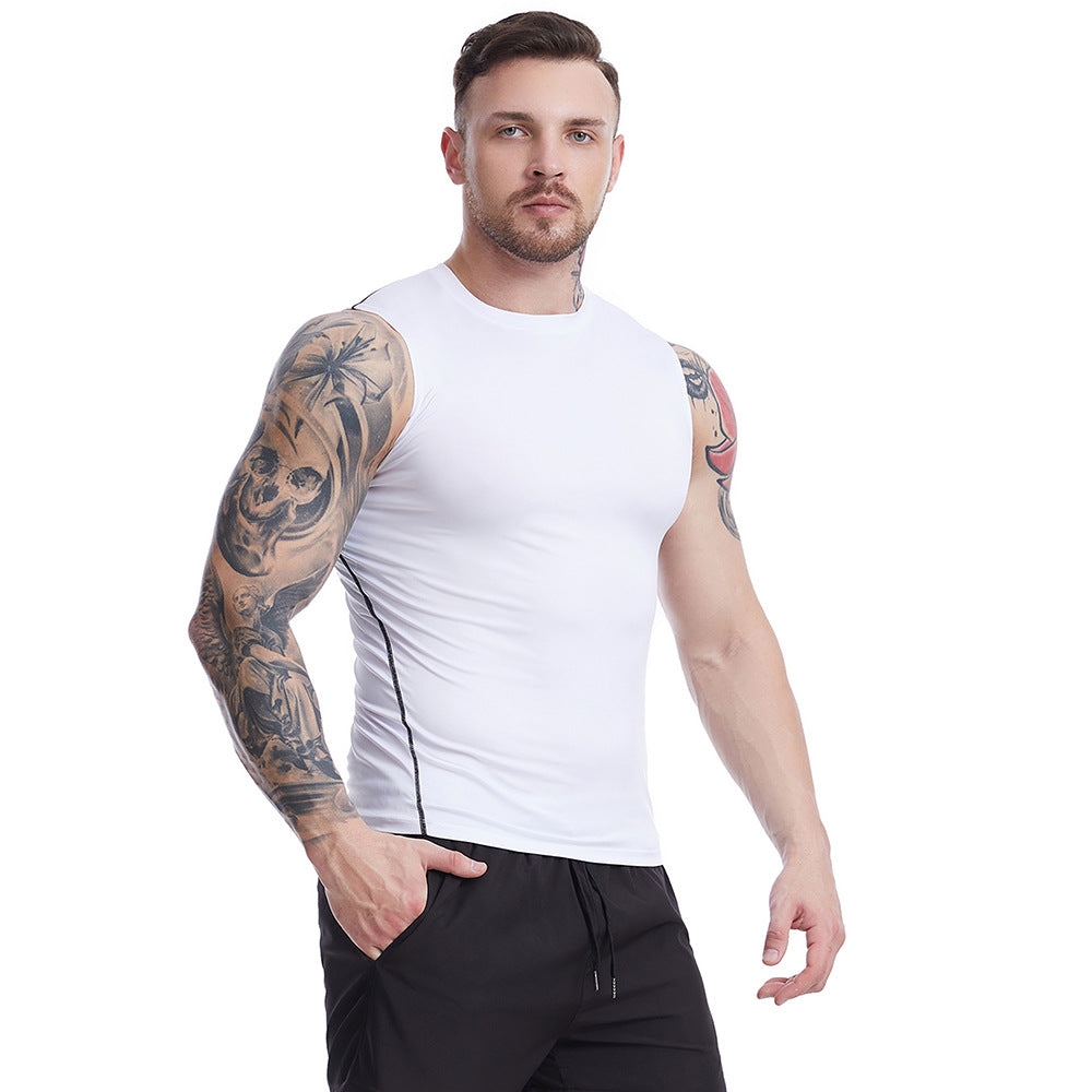 Men's Breathable Quick-Dry Sleeveless Workout Tank Top