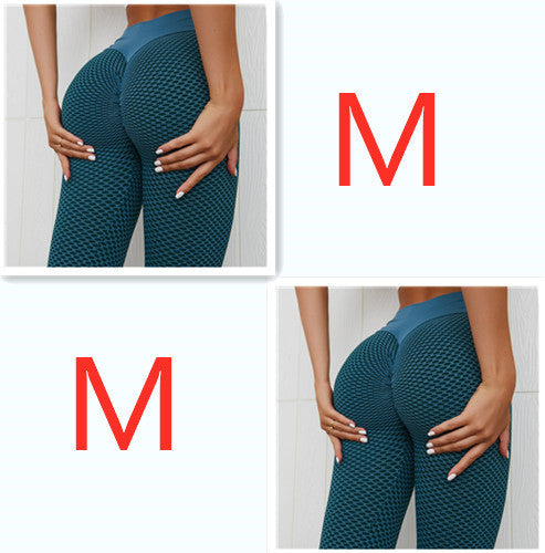 Anti-Cellulite Textured Yoga Leggings – High-Waist Butt-Lifting Gym Leggings for Women