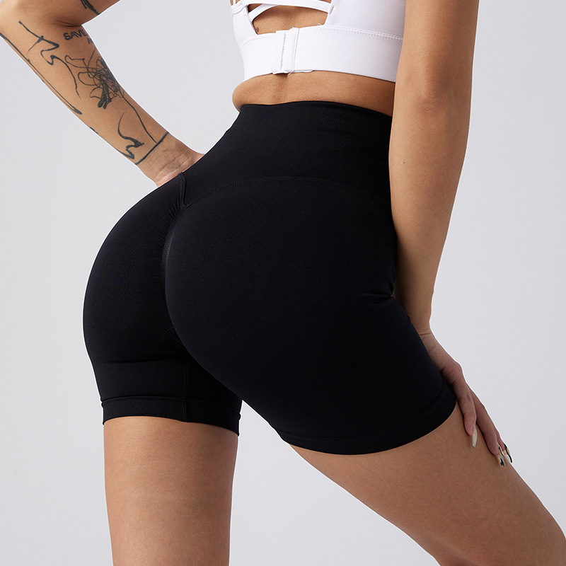 Butt-Lifting High-Waist Yoga Shorts – Quick-Dry Gym Shorts for Women