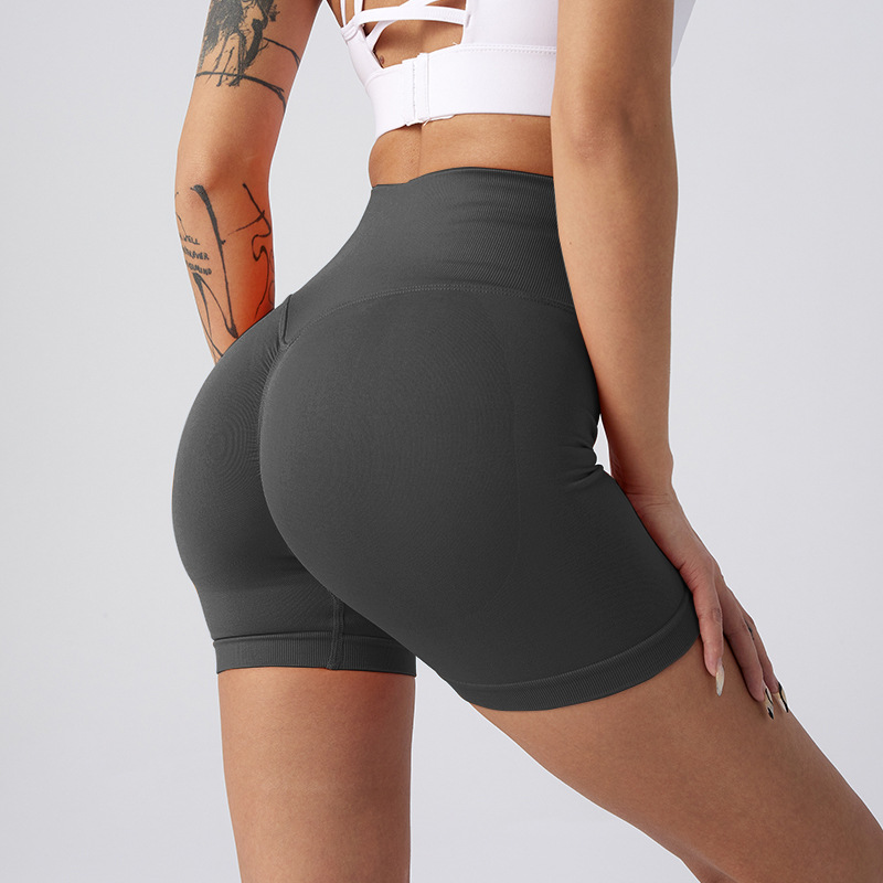 Butt-Lifting High-Waist Yoga Shorts – Quick-Dry Gym Shorts for Women