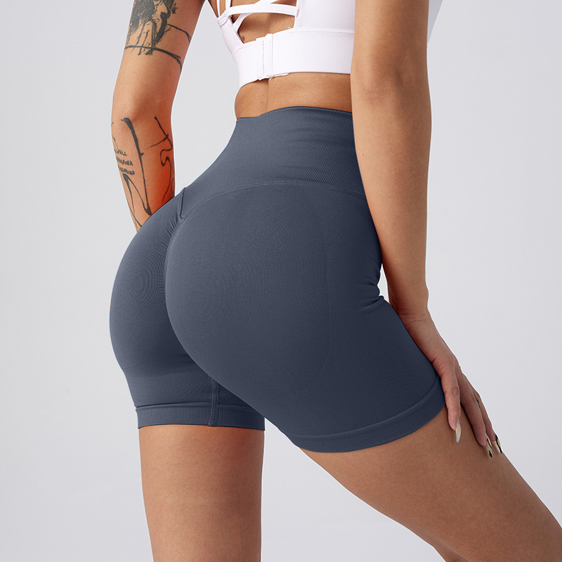 Butt-Lifting High-Waist Yoga Shorts – Quick-Dry Gym Shorts for Women