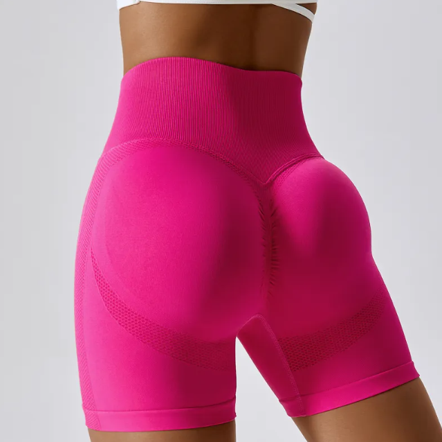 High-Comfort Seamless Yoga Shorts – Soft Gym Shorts for Women