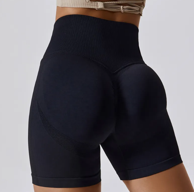 High-Comfort Seamless Yoga Shorts – Soft Gym Shorts for Women
