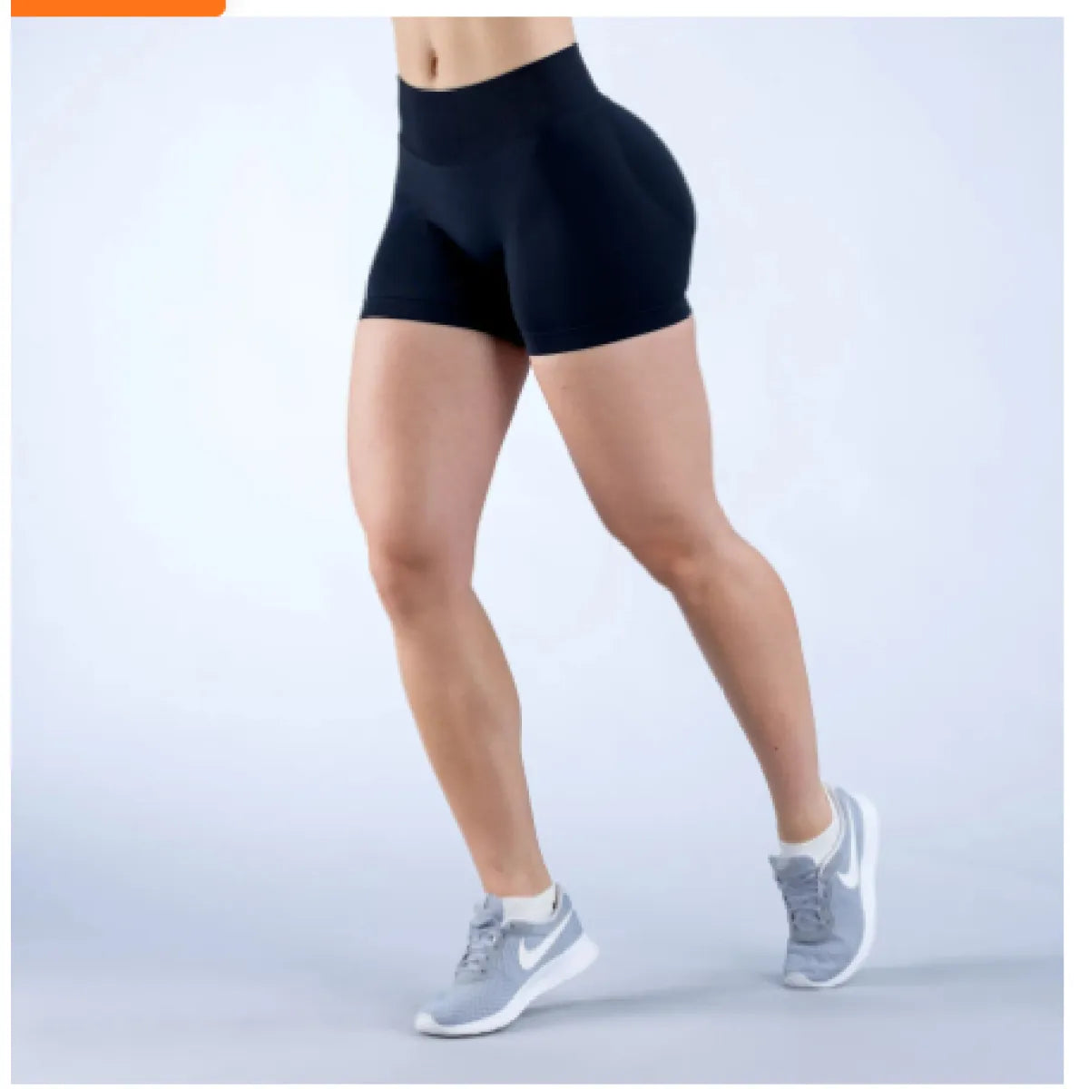 Seamless High-Waist Fitness Yoga Shorts – Butt-Lifting Gym Shorts for Women