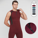 Men's Quick-Dry Sleeveless Workout Compression Tank Top