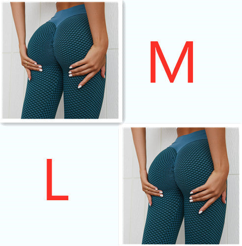 Anti-Cellulite Textured Yoga Leggings – High-Waist Butt-Lifting Gym Leggings for Women