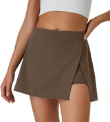 Athletic Tennis Skort with Built-In Shorts